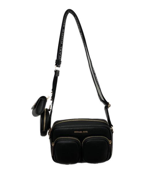 MICHAEL KORS（マイケルコース）MICHAEL KORS (マイケルコース) JET SET TRAVEL ショルダーバッグ ブラック 未使用品の古着・服飾アイテム