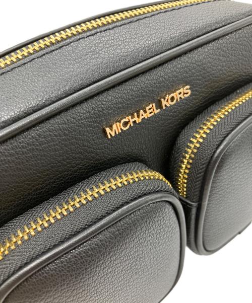 MICHAEL KORS（マイケルコース）MICHAEL KORS (マイケルコース) JET SET TRAVEL ショルダーバッグ ブラック 未使用品の古着・服飾アイテム