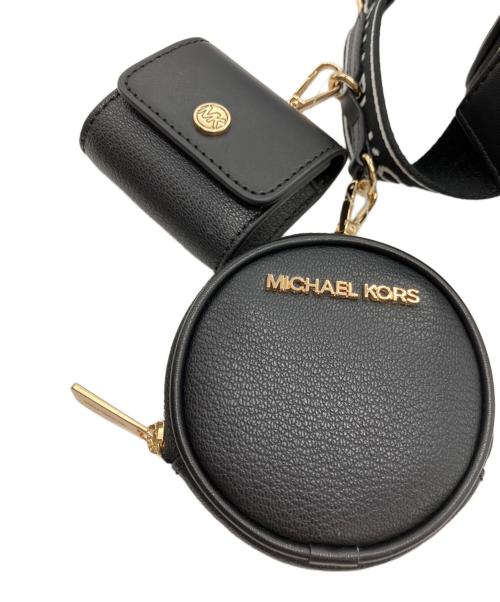 MICHAEL KORS（マイケルコース）MICHAEL KORS (マイケルコース) JET SET TRAVEL ショルダーバッグ ブラック 未使用品の古着・服飾アイテム
