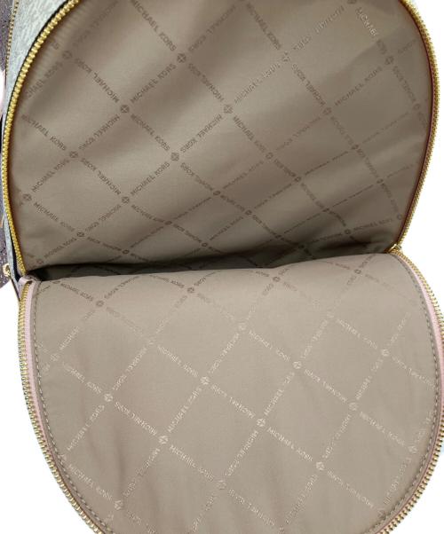 MICHAEL KORS（マイケルコース）MICHAEL KORS (マイケルコース) ミディアム RHEA ジップ リュックサック ピンク 未使用品の古着・服飾アイテム