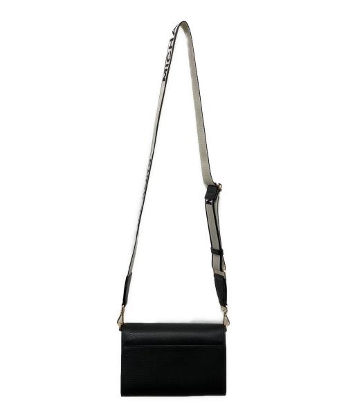 MICHAEL KORS（マイケルコース）MICHAEL KORS (マイケルコース) JET SET ITEM ジップアラウンド ウォレット クロスボディ ブラック 未使用品の古着・服飾アイテム
