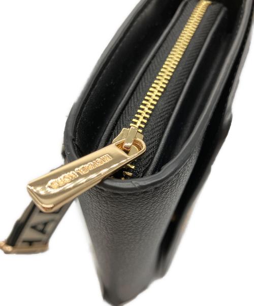 MICHAEL KORS（マイケルコース）MICHAEL KORS (マイケルコース) JET SET ITEM ジップアラウンド ウォレット クロスボディ ブラック 未使用品の古着・服飾アイテム