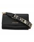 MICHAEL KORS（マイケルコース）の古着「JET SET ITEM ジップアラウンド ウォレット クロスボディ」｜ブラック