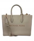 MICHAEL KORSマイケルコース）の古着「MIRELLA MD EW TOTE」｜アイボリー