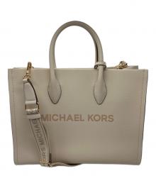 MICHAEL KORS（マイケルコース）の古着「MIRELLA MD EW TOTE」｜アイボリー