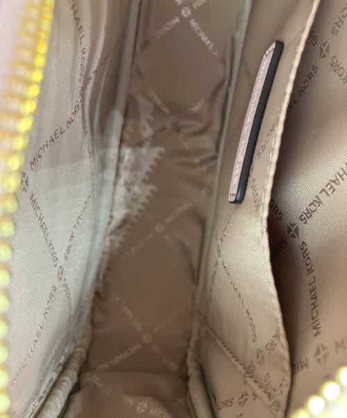 MICHAEL KORS（マイケルコース）MICHAEL KORS (マイケルコース) JET SET TRAVEL ショルダーバッグ ピンク 未使用品の古着・服飾アイテム