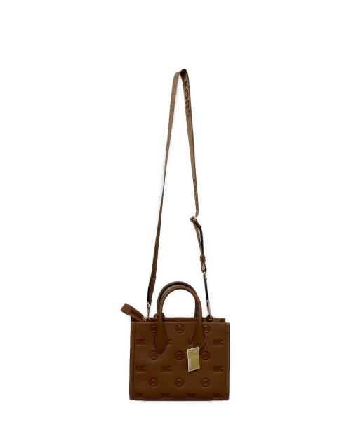 MICHAEL KORS（マイケルコース）MICHAEL KORS (マイケルコース) 2WAYショルダーバッグ ブラウン 未使用品の古着・服飾アイテム