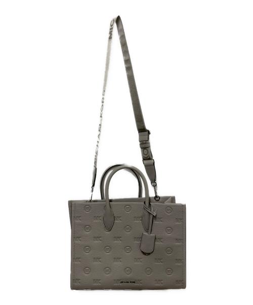 MICHAEL KORS（マイケルコース）MICHAEL KORS (マイケルコース) 2WAYトートバッグ グレー 未使用品の古着・服飾アイテム