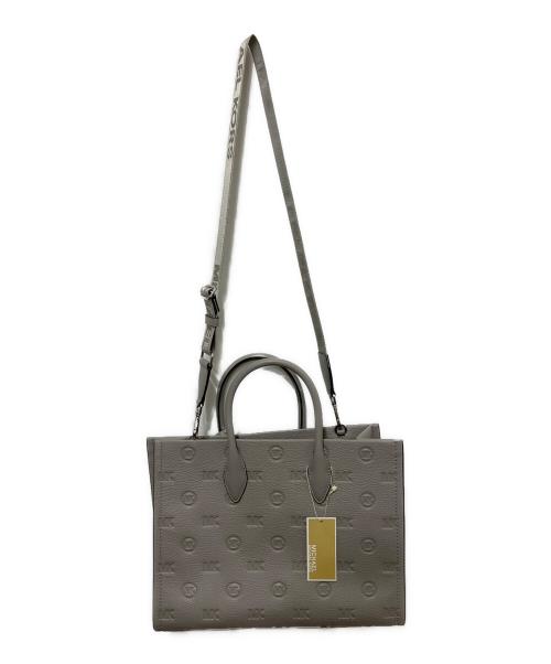 MICHAEL KORS（マイケルコース）MICHAEL KORS (マイケルコース) 2WAYトートバッグ グレー 未使用品の古着・服飾アイテム