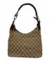 GUCCI（グッチ）の古着「ワンショルダーバッグ」｜ベージュ×ブラウン