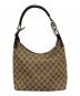 GUCCI (グッチ) ワンショルダーバッグ ベージュ×ブラウン：70000円