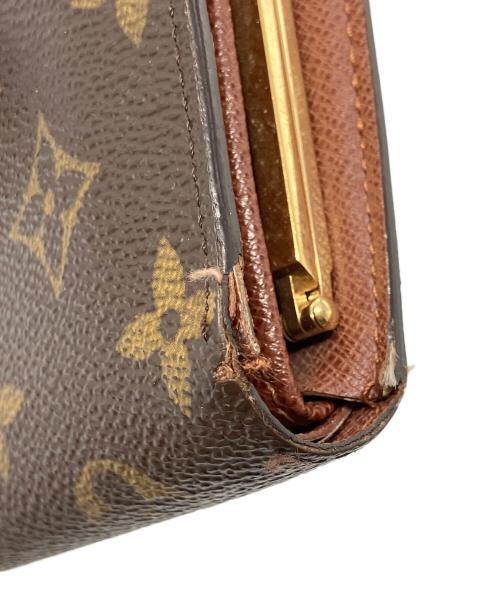 LOUIS VUITTON（ルイ ヴィトン）LOUIS VUITTON (ルイ ヴィトン) 2つ折り財布 ブラウンの古着・服飾アイテム