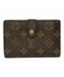 LOUIS VUITTON（ルイ ヴィトン）の古着「2つ折り財布」｜ブラウン