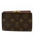 LOUIS VUITTON (ルイ ヴィトン) 2つ折り財布 ブラウン：12000円