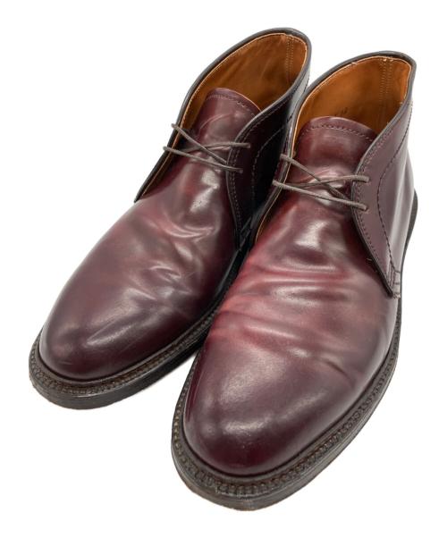 Alden（オールデン）Alden (オールデン) コードバン チャッカーブーツ ブラウン サイズ:7 1/2 Dの古着・服飾アイテム