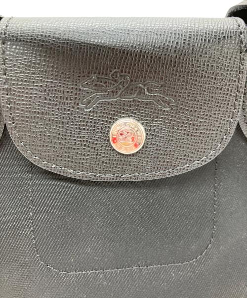 LONGCHAMP（ロンシャン）LONGCHAMP (ロンシャン) ルプリアジュエナジーXS ハンドルバッグ ブラックの古着・服飾アイテム