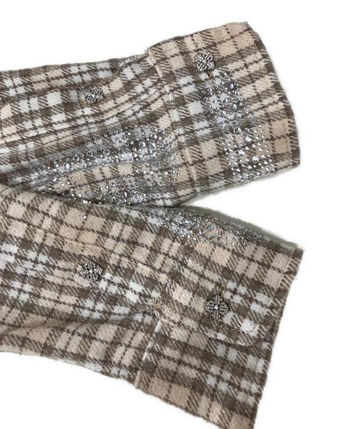 GUAPI（グアピ）GUAPI (グアピ) クリームクロスフランネル ベージュ サイズ:S 未使用品の古着・服飾アイテム