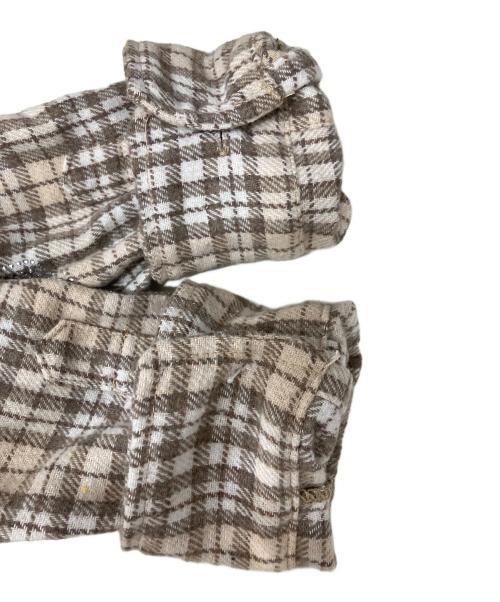 GUAPI（グアピ）GUAPI (グアピ) クリームクロスフランネル ベージュ サイズ:S 未使用品の古着・服飾アイテム