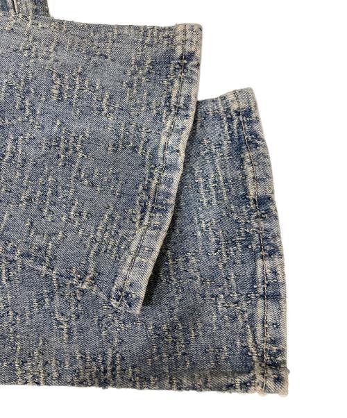 GUAPI（グアピ）GUAPI (グアピ) VINTAGE BLUE DISTRESSED CROSS DENIM インディゴ サイズ:71cm(W28) 未使用品の古着・服飾アイテム