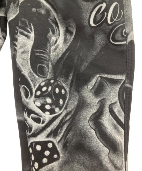 FB COUNTY（エフビーカウンティー）FB COUNTY (エフビーカウンティー) TATTED UP SWEAT PANTS ブラック×グレー サイズ:Sの古着・服飾アイテム