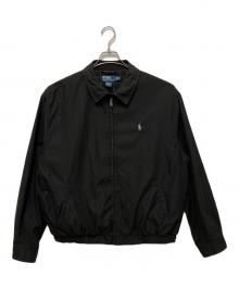 POLO RALPH LAUREN（ポロ・ラルフローレン）の古着「90s スイングトップ」｜ブラック