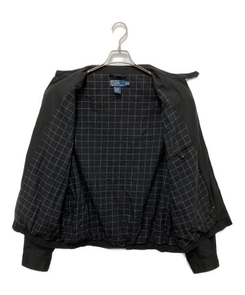 POLO RALPH LAUREN（ポロ・ラルフローレン）POLO RALPH LAUREN (ポロ・ラルフローレン) 90s スイングトップ ブラック サイズ:XLの古着・服飾アイテム