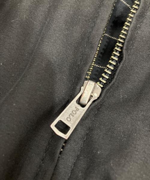 POLO RALPH LAUREN（ポロ・ラルフローレン）POLO RALPH LAUREN (ポロ・ラルフローレン) 90s スイングトップ ブラック サイズ:XLの古着・服飾アイテム