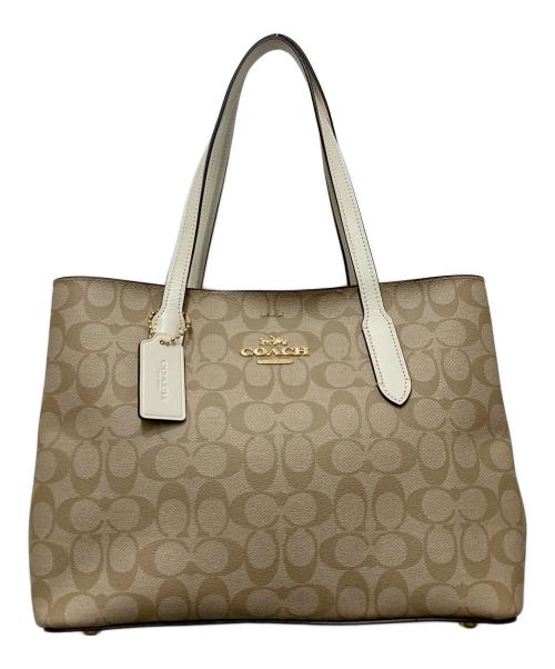 COACH（コーチ）COACH (コーチ) トートバッグ ベージュの古着・服飾アイテム