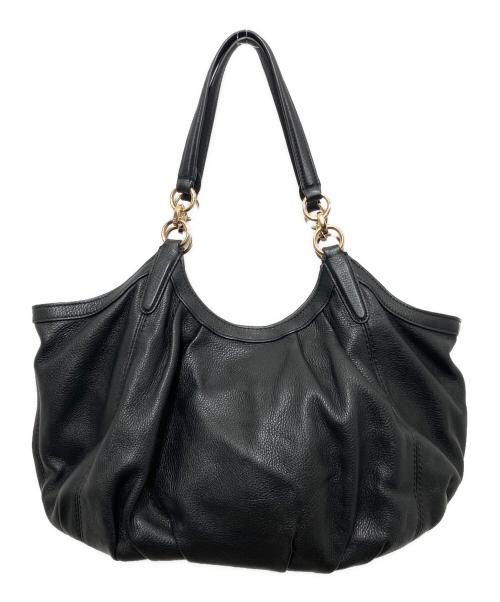 COACH（コーチ）COACH (コーチ) Lily Shoulder Tote Bag ブラックの古着・服飾アイテム