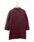 Burberry's (バーバリーズ) カシミヤ混ウールコート ワインレッド サイズ:9AR：8000円