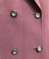 中古・古着 Burberry's (バーバリーズ) カシミヤ混ウールコート ワインレッド サイズ:9AR：8000円
