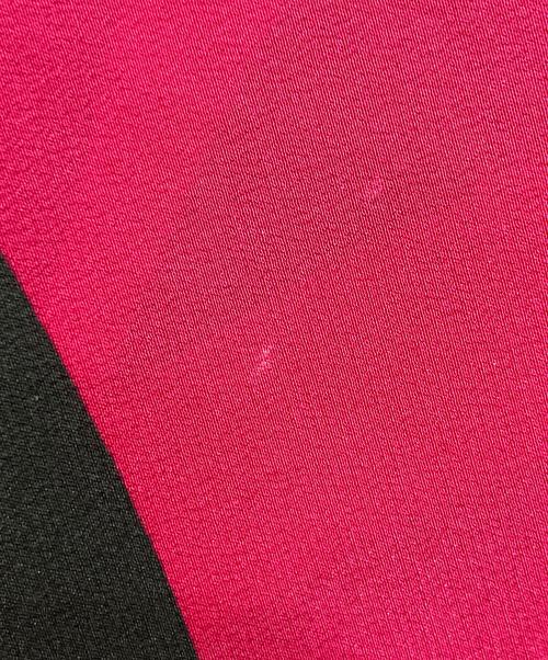 CHANEL（シャネル）CHANEL (シャネル) マドモアセル シルクスカーフ ピンク×ブラックの古着・服飾アイテム