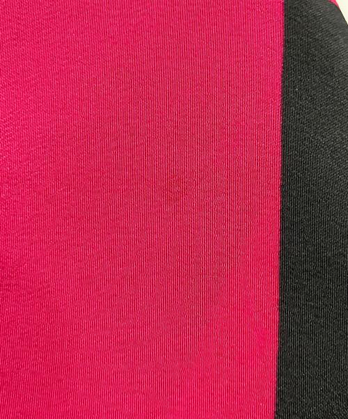 CHANEL（シャネル）CHANEL (シャネル) マドモアセル シルクスカーフ ピンク×ブラックの古着・服飾アイテム