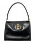 GUCCI（グッチ）の古着「ターンロック Gロゴ金具 ハンドバッグ」｜ブラック