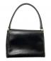 GUCCI (グッチ) ターンロック Gロゴ金具 ハンドバッグ ブラック：17000円