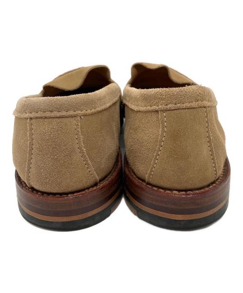 Alden（オールデン）Alden (オールデン) SHIPS (シップス) 別注 スウェードローファー ベージュ サイズ:SIZE8　B/Dの古着・服飾アイテム