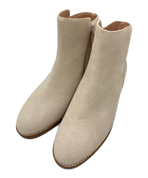 COLE HAAN（コールハーン）COLE HAAN (コールハーン) スウェードブーツ ベージュ サイズ:7　1/2の古着・服飾アイテム