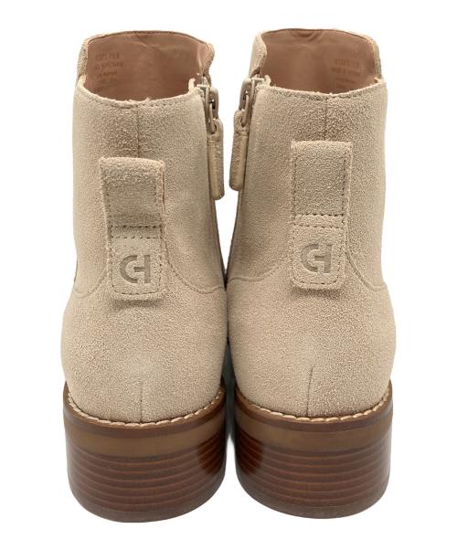 COLE HAAN（コールハーン）COLE HAAN (コールハーン) スウェードブーツ ベージュ サイズ:7　1/2の古着・服飾アイテム
