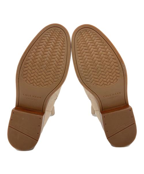 COLE HAAN（コールハーン）COLE HAAN (コールハーン) スウェードブーツ ベージュ サイズ:7　1/2の古着・服飾アイテム