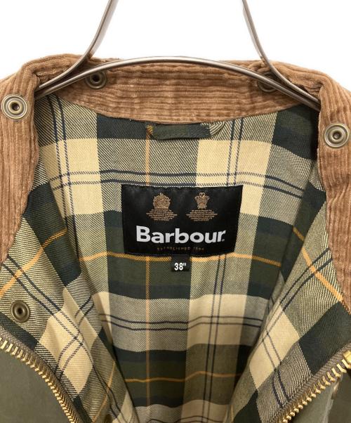 Barbour（バブアー）Barbour (バブアー) TRANSPORT ワックス ショート ジャケット オリーブ サイズ:38の古着・服飾アイテム