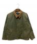 Barbour（バブアー）の古着「TRANSPORT ワックス ショート ジャケット」｜オリーブ