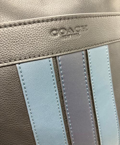 COACH（コーチ）COACH (コーチ) ショルダーバッグ ブラック×ネイビーの古着・服飾アイテム