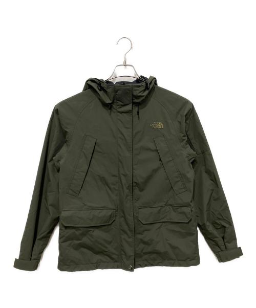 THE NORTH FACE（ザ ノース フェイス）THE NORTH FACE (ザ ノース フェイス) グレーストリクライメイトパーカ3wayジャケット オリーブ サイズ:Lの古着・服飾アイテム