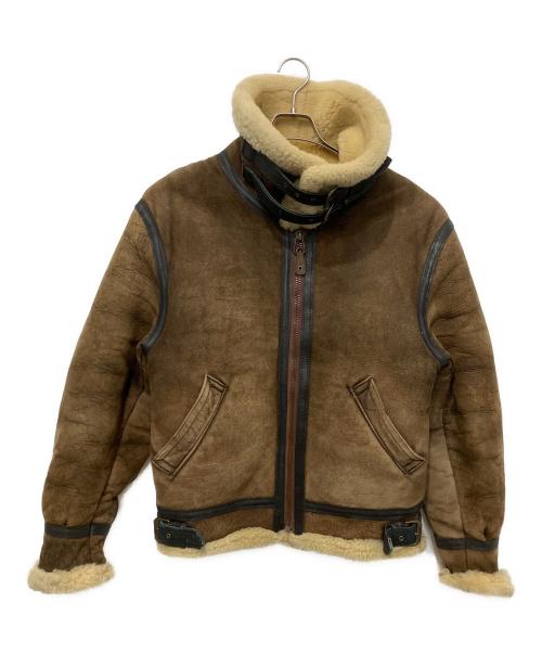 AVIREX（アヴィレックス）AVIREX (アヴィレックス) TYPE B-3 ムートンジャケット ブラウン サイズ:38の古着・服飾アイテム