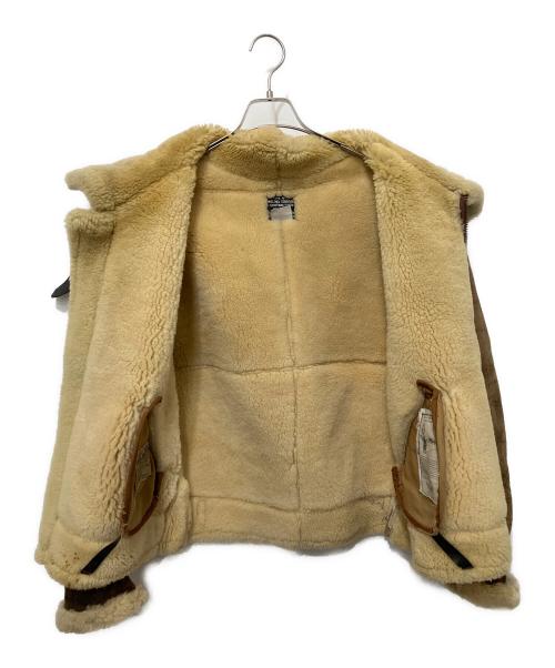 AVIREX（アヴィレックス）AVIREX (アヴィレックス) TYPE B-3 ムートンジャケット ブラウン サイズ:38の古着・服飾アイテム