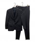 PAUL SMITHポールスミス）の古着「ストレッチシャドーストライプ シングル2ボタンスーツ」｜ネイビー
