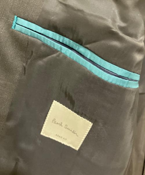 PAUL SMITH（ポールスミス）PAUL SMITH (ポールスミス) ストレッチシャドーストライプ シングル2ボタンスーツ ネイビー サイズ:M2の古着・服飾アイテム