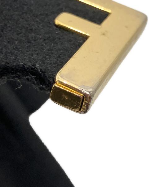 FENDI（フェンディ）FENDI (フェンディ) ショートコート ブラック サイズ:42（It）の古着・服飾アイテム