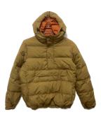 SUPREMEシュプリーム）の古着「11AW Down Pullover Jacket」｜ベージュ×オレンジ