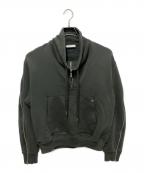 HELMUT LANGヘルムートラング）の古着「Suitcase Pullover ハーフジップパーカー」｜グレー